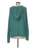 Roxy 100% Cotton Teal Pullover Sweater Size M - photo 2