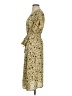 Max Studio 100% Polyester Paisley Yellow Casual Dress Size S - photo 5