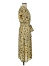 Max Studio 100% Polyester Paisley Yellow Casual Dress Size S - photo 4