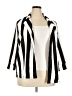 Boohoo Stripes Ivory Blazer Size 20 - photo 1