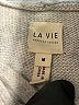 La Vie Rebecca Taylor Floral Gray Wool Pullover Sweater Size M - photo 7