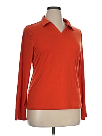 Shein Long Sleeve Polo (view 1)