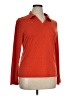 Shein Orange Long Sleeve Polo Size XL - photo 1