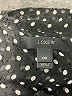 J.Crew Polka Dots Black Long Sleeve Silk Top Size 00 - photo 7