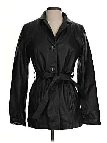 Wilsons Leather Trenchcoat (view 1)