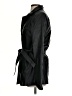 Wilsons Leather 100% Polyester Black Trenchcoat Size S - photo 5