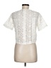 Meg Shop Ivory Short Sleeve Blouse Size M (estimated) - photo 2
