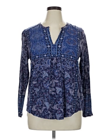 Lucky Brand Long Sleeve Blouse (view 1)