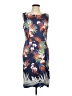 Talbots Tropical Blue Cocktail Dress Size 10 - photo 1
