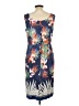 Talbots Tropical Blue Cocktail Dress Size 10 - photo 2