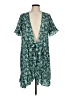 Unbranded 100% Polyester Green Teal Casual Dress Size M - photo 1