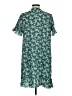 Unbranded 100% Polyester Green Teal Casual Dress Size M - photo 2