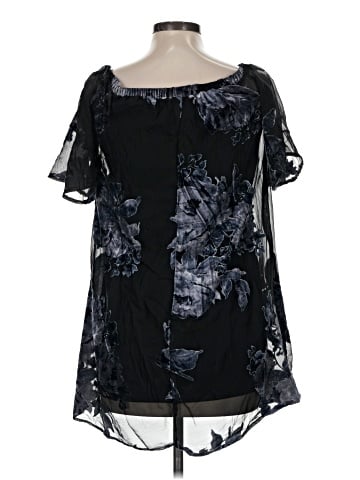 As U Wish Short Sleeve Blouse (view 2)