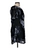 As U Wish Black Short Sleeve Blouse Size M - photo 4