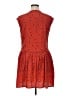 Lands' End Canvas 100% Silk Hearts Red Casual Dress Size 14 - photo 2