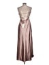 Bardot Metallic Tan Cocktail Dress Size 10 - photo 2