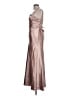 Bardot Metallic Tan Cocktail Dress Size 10 - photo 5