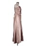 Bardot Metallic Tan Cocktail Dress Size 10 - photo 4