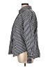 H&M Stripes Black Long Sleeve Button-Down Shirt Size L - photo 5