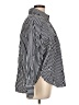 H&M Stripes Black Long Sleeve Button-Down Shirt Size L - photo 4