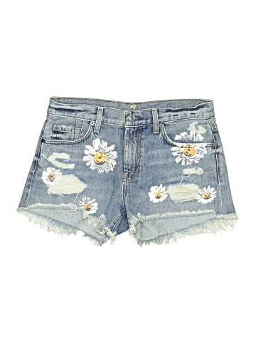 7 For All Mankind Denim Shorts (view 1)