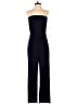 Go Couture Solid Blue Jumpsuit Size XL - photo 1