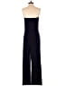 Go Couture Solid Blue Jumpsuit Size XL - photo 2