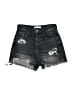 Zara Black Denim Shorts Size 6 - photo 1