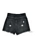 Zara Black Denim Shorts Size 6 - photo 2