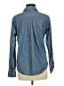 Magellan's Blue Long Sleeve Button-Down Shirt Size M - photo 2