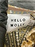 Hello Molly Gold Bodysuit Size 4 - photo 5
