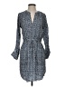 Ann Taylor LOFT 100% Rayon Blue Casual Dress Size S - photo 1