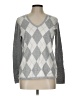 Tommy Hilfiger 100% Tencel Argyle Gray Pullover Sweater Size L - photo 1