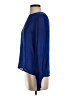 Banana Republic 100% Polyester Blue Long Sleeve Blouse Size S - photo 5