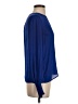 Banana Republic 100% Polyester Blue Long Sleeve Blouse Size S - photo 4
