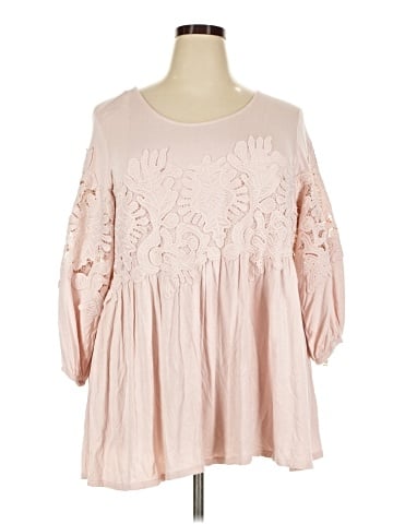 Chelsea & Theodore 3/4 Sleeve Blouse (view 1)