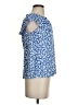 J.Jill Blue Short Sleeve Blouse Size XS - photo 4