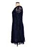 Studio One 100% Nylon Blue Cocktail Dress Size 14 - photo 5
