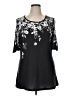 Unbranded Black Short Sleeve Top Size XL - photo 1
