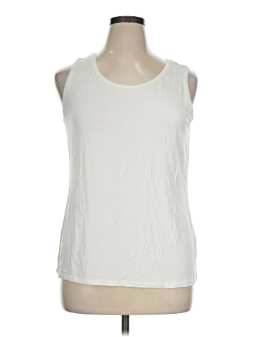 Liz Claiborne Sleeveless T-Shirt (view 1)