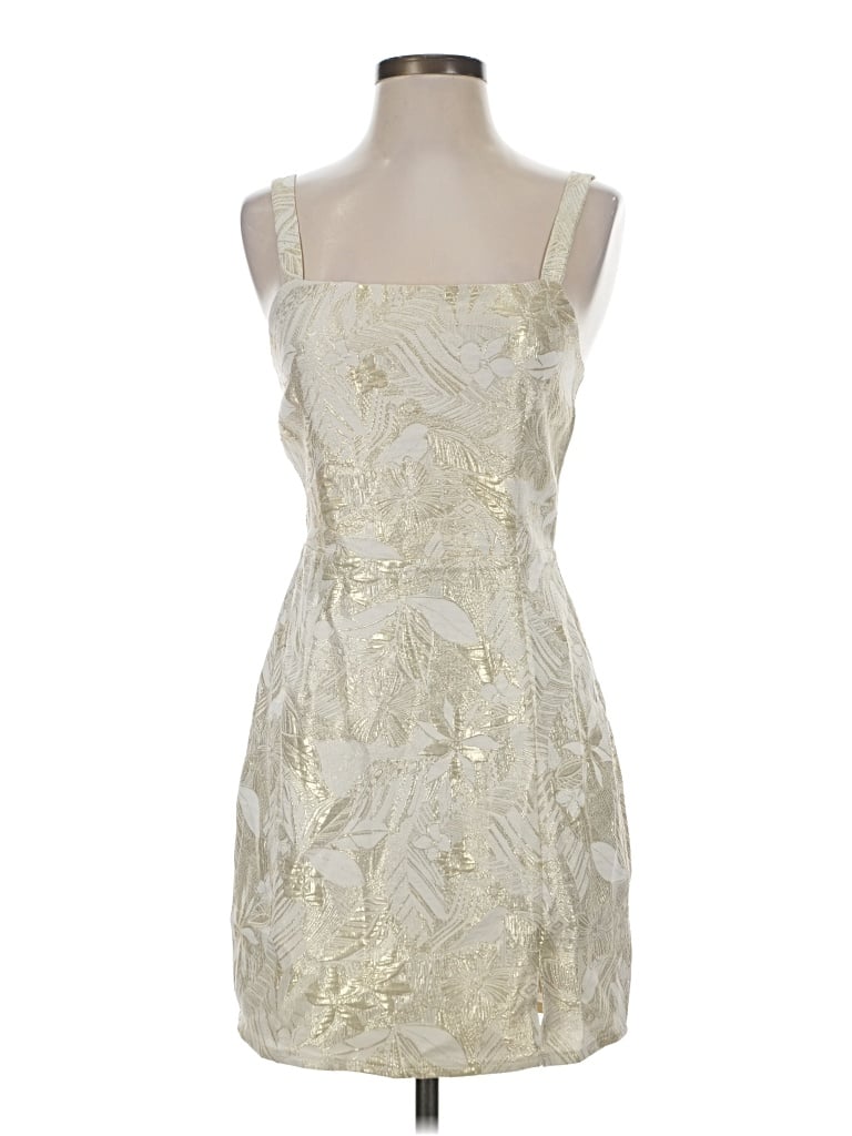 Pre-owned Lulus Cocktail Dress In Ivory