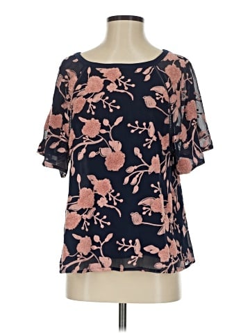 Maeve by Anthropologie Short Sleeve Blouse (view 1)