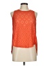 Rewind Orange Sleeveless Blouse Size M - photo 1