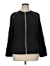 Weekends by Chico's Black Track Jacket Size XL (3) - photo 1