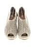 Paul Green Metallic Ivory Heels Size UK 4 / US 6 - photo 2