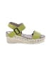 Andre Assous 100% Leather Green Wedges Size 8 - photo 1