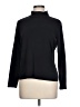 L.L.Bean 100% Supima Cotton Black Long Sleeve Turtleneck Size L (petite) - photo 1