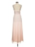 #Levkoff 100% Polyester Tan Cocktail Dress Size 6 - photo 2