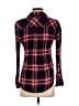 Rails 100% Rayon Plaid Burgundy Long Sleeve Button-Down Shirt Size S - photo 2