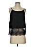 Soprano 100% Polyester Black Sleeveless Blouse Size XS - photo 1